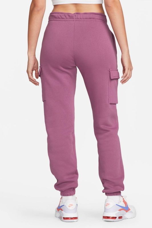 W NSW FLC CARGO PANT SU G Purple Women's Pants