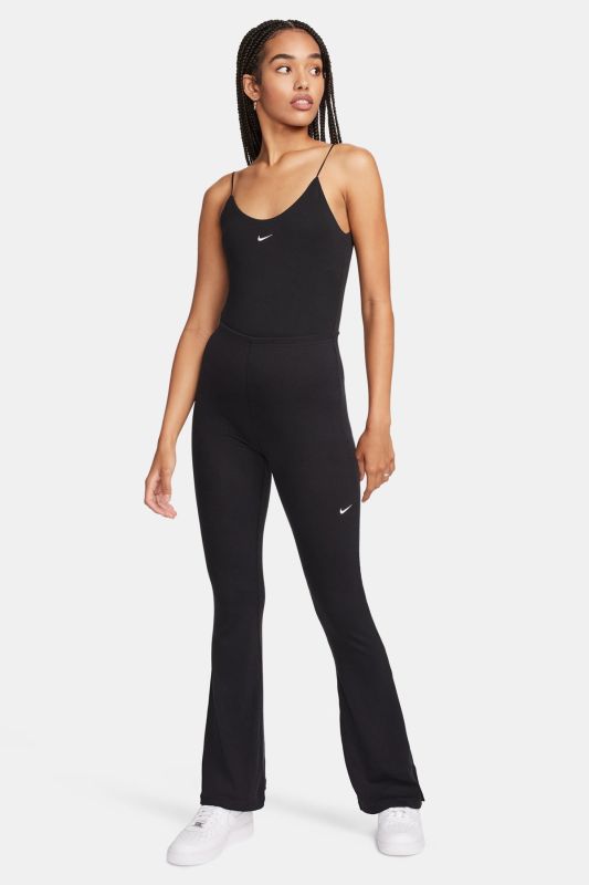 W NK MILER TOP SS Black Women's Leggings