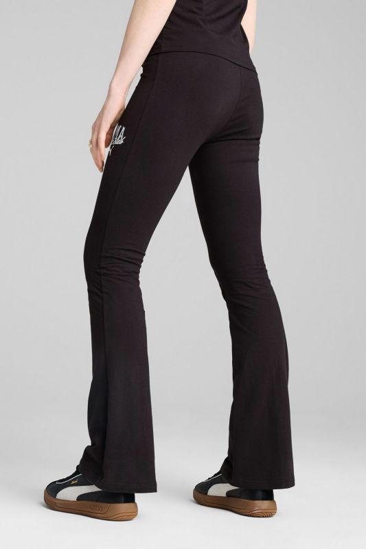 CLASS High-Waist Fla Black Women's Leggings