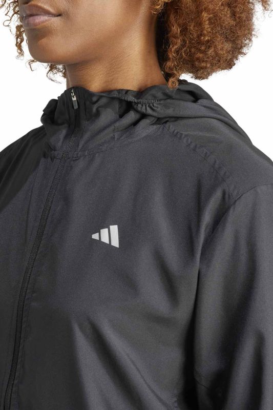 RUN IT JACKET BLACK Black Women Jacket