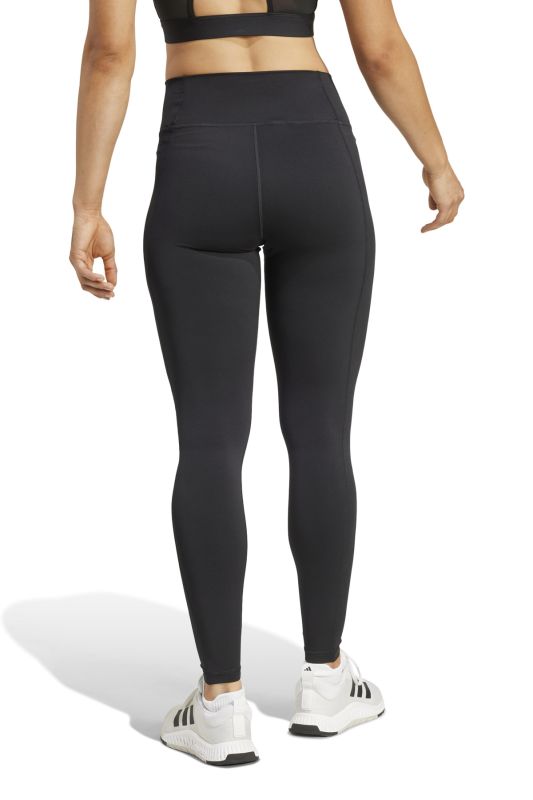 TR-ES BL 1/1 L BLACK Black Women's Leggings