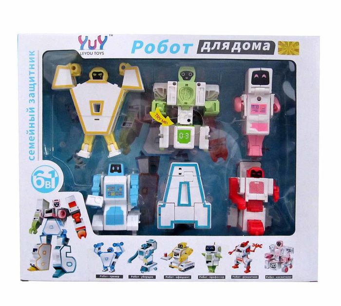 Transformers Letters Set 6 in 1