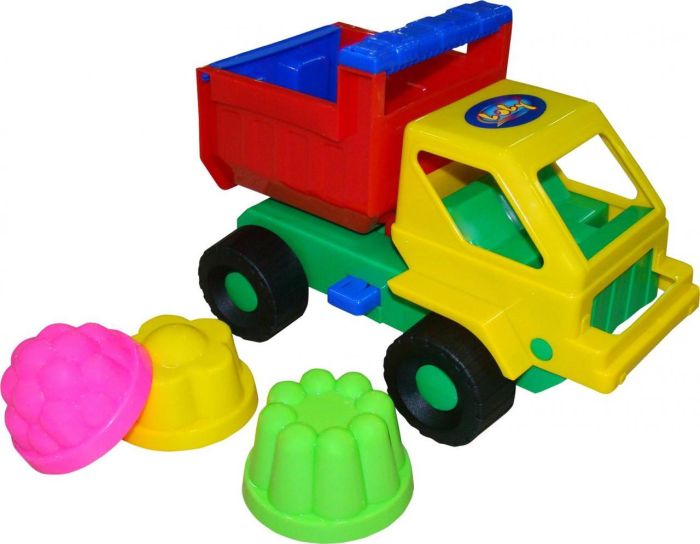 Set Ь13: Kuzya, dump truck + 3 molds