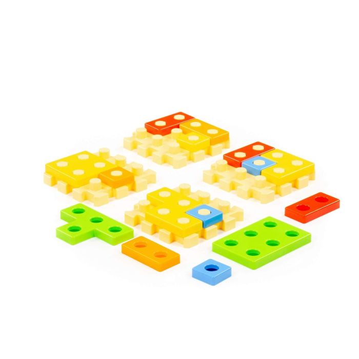 323240 Polesie Toy developing 3D puzzle Ь2 (21 elements) (in a box)