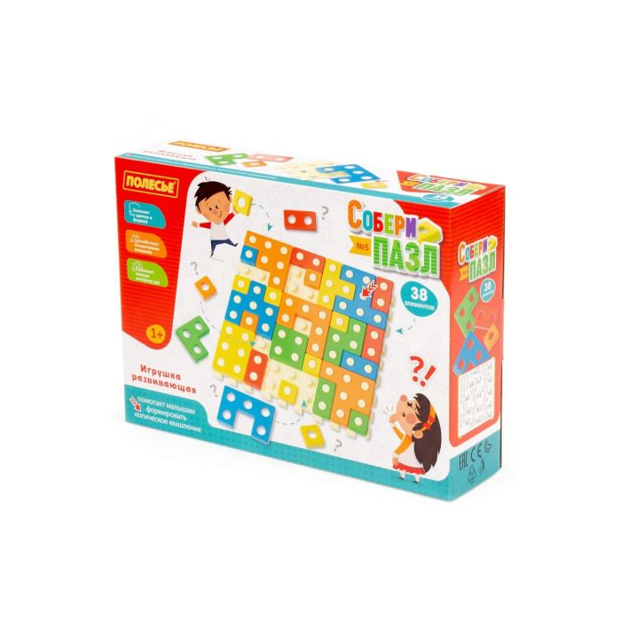 323242 Polesie Educational toy Collect a puzzle Ь4 (28 elements) (in a box)