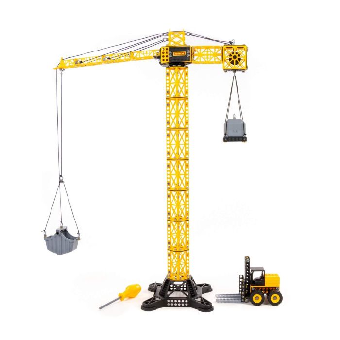 323275 Polesie Crawler Crane Pro (in a grid)