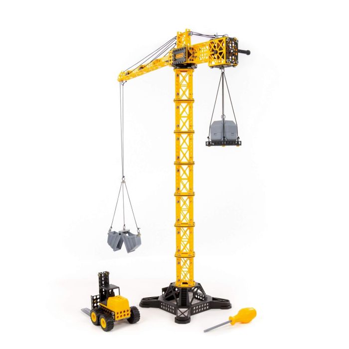 323275 Polesie Crawler Crane Pro (in a grid)