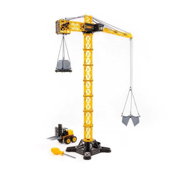 323275 Polesie Crawler Crane Pro (in a grid)