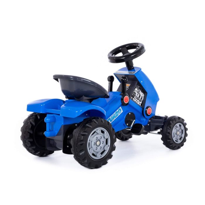 413011 COLOMA Y PASTOR Gurney-tractor with pedals Turbo (blue)