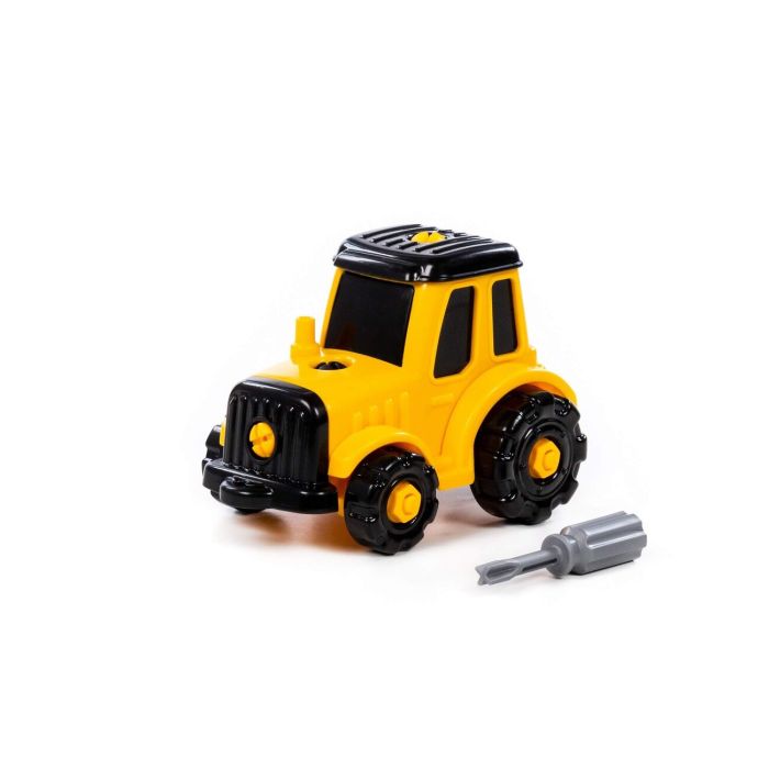 413027 Polesie Constructor-transport Loader (20 elements) (yellow-black) (in a box)