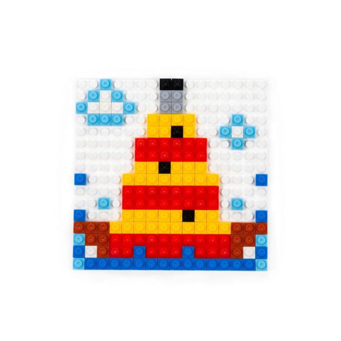 413056 Polesie Constructor Classic Mosaic #12 (fire station) (350 elements) (in a package)