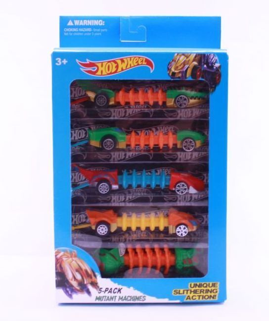 Set of 5 Hot Wheels Mutant cars