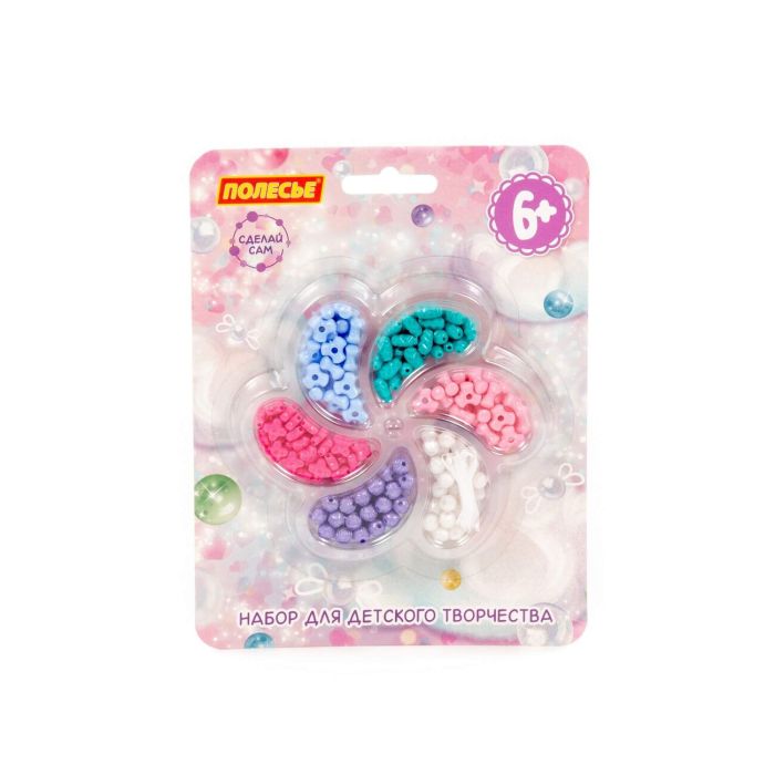 421037 Polesie Set for children's creativity Flower Ь2 (252 elements) (in blister)