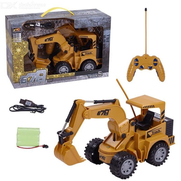 Construction Equipment Excavator on radio control