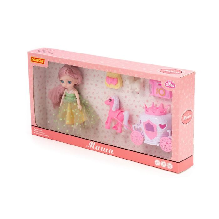 459105 Polesie Doll Ksyusha (30 cm) in the park + accessories (14 elements) (in the box Ь4)