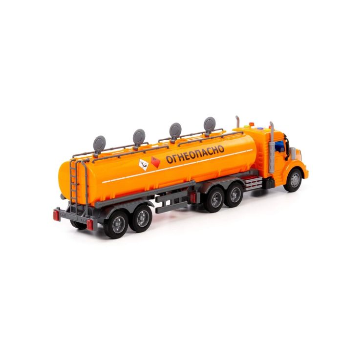 459109 Polesie City, car with a semi-trailer-tank inertial (with light and sound) (in a box)