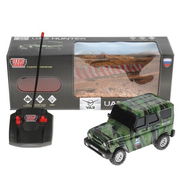 UAZ HUNTER 18 cm, light, camouflage, cor. Technopark