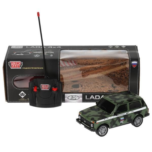 LADA 4x4 18 cm, light, camouflage, cor. Technopark