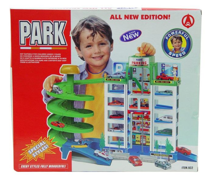 Play set - garage Mega parking lot 6 floors