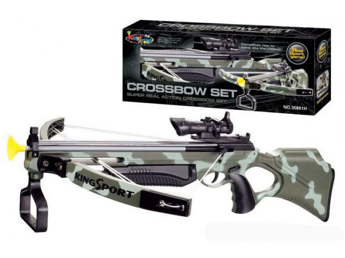 Crossbow crossbow set with suction cups 35881H