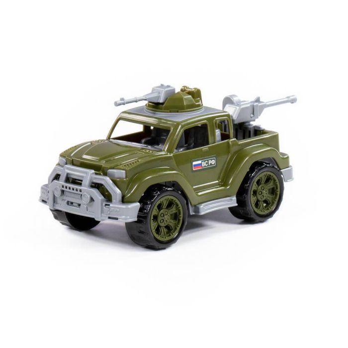 Military pickup truck Legionary-Mini with 2 machine guns (in mesh)