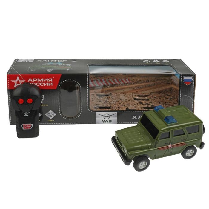 UAZ HUNTER ARMY OF RUSSIA 15 cm, light, green, cor. Technopark