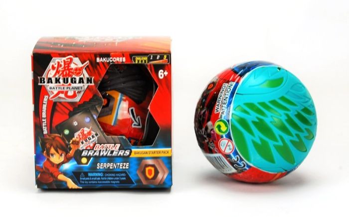 Transformer Bakugan toy in a ball