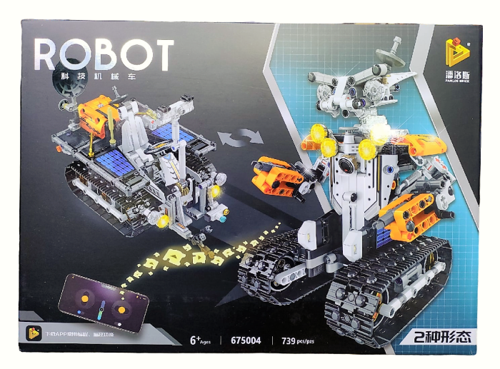 Creator Robot  Remote Control Robot Valli 2 in 1, 739 pieces