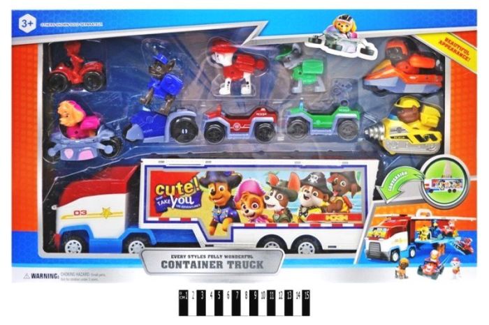 ™/Џ Truck + 7 figures with cars