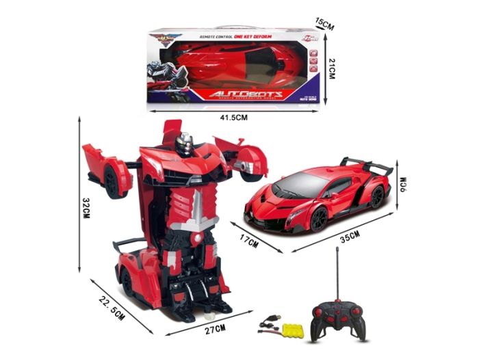 Car-Transformer r / u on battery.