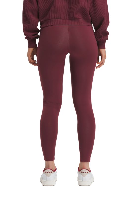 LUX HIGH WAISTED TIGHT Burgundy Women's Leggings