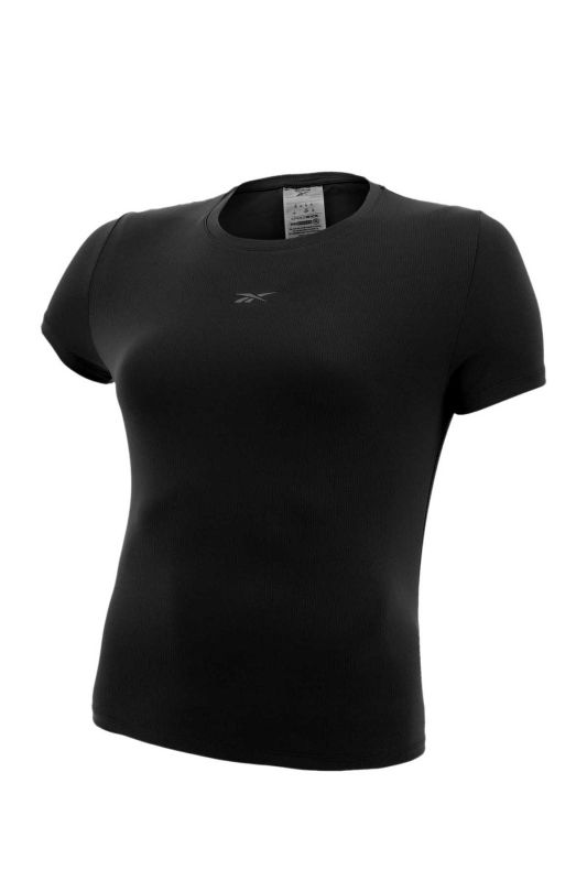 RUNNING SPEEDWICK TEE Black Women's Short Sleeve T-Shirt