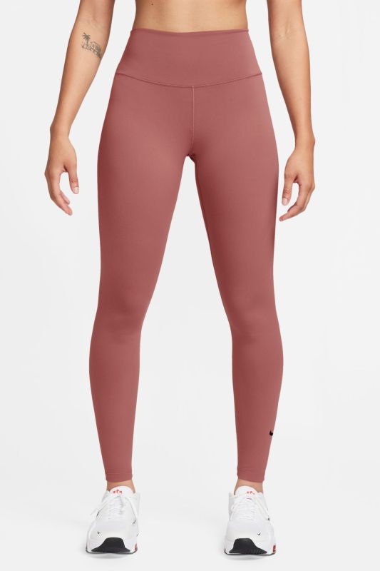 W NK DF ONE HR TIGHT Pink Women's Leggings