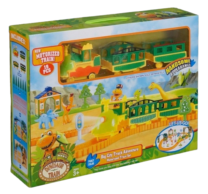 Railroad Dinosaur Train 19 pcs