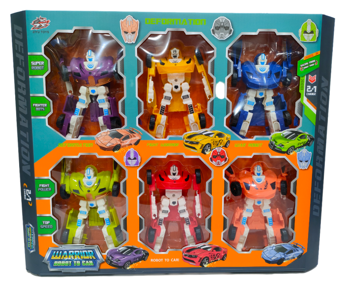 Play set ZIYU TOYS Robots - Transformers 6in1