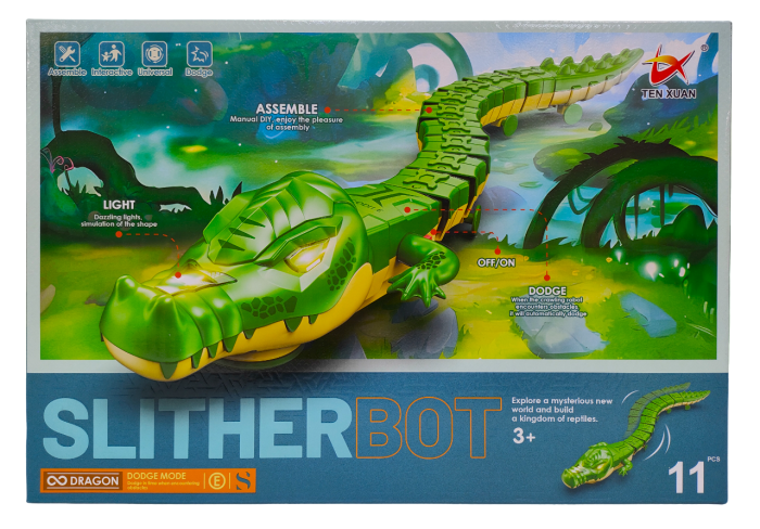 SlitherBot  Crocodile  11 parts