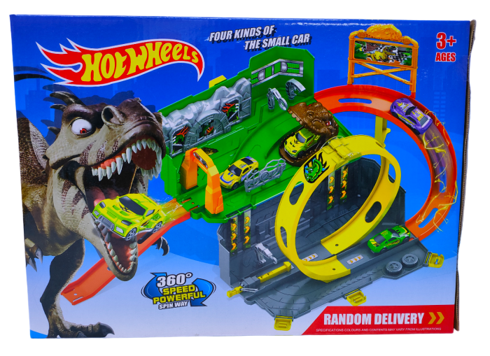 Hot Wheel Dinosaur Loop Ring Track