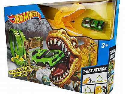 Hot Wheels Dinosaur's Mouth 2 Rings Autotrack