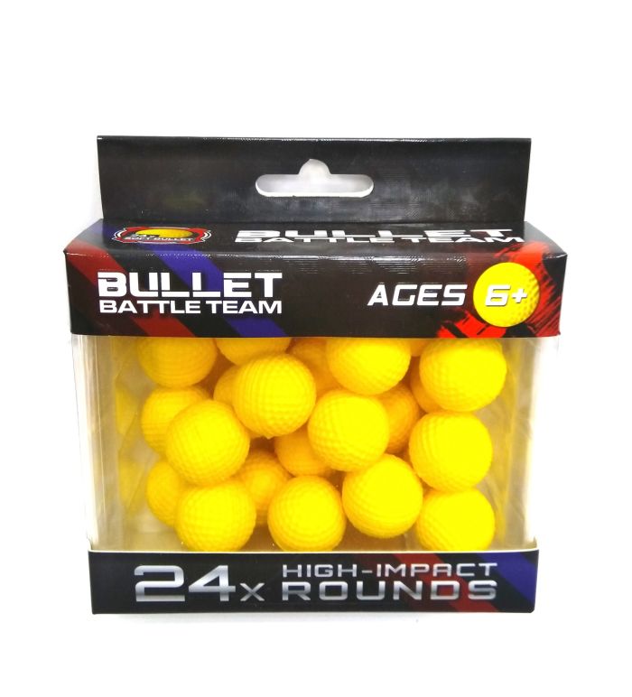 Set of balls for shooting blaster 24in1