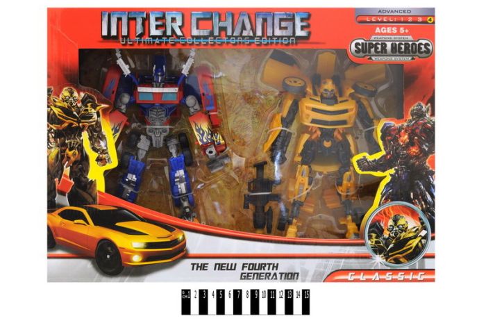 TRANSFORMERS SET BUMBLEBEE AND OPTIMUS PRIME