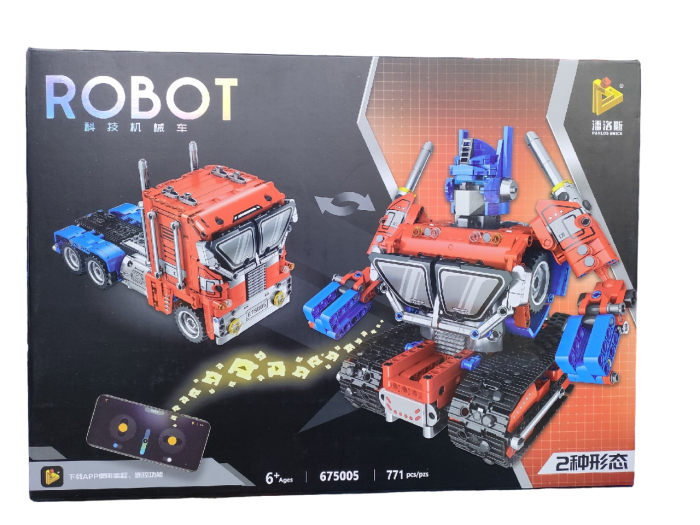 Creator Robot Robot - rover ФOptimus PrimeХ on remote control 2 in 1, 771 pieces