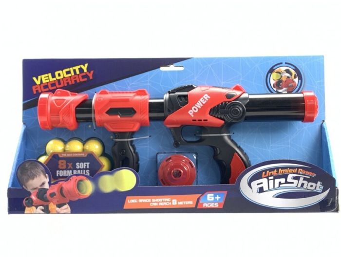 Game set pump gun ( red )