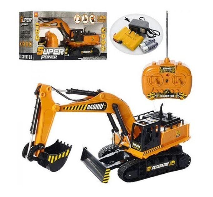 Excavator bulldozer on r / u