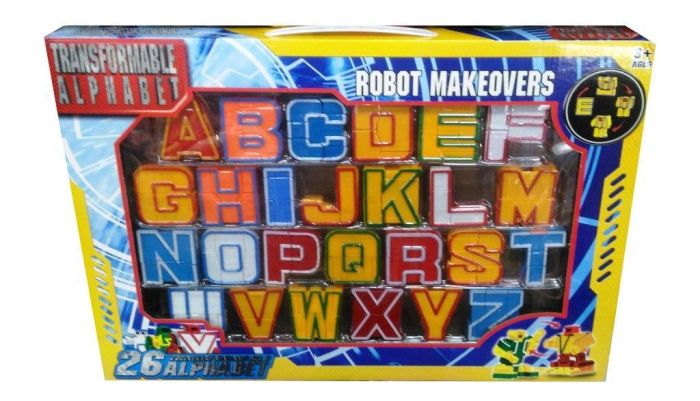 Set Transformers Alphabet Letters 26in1