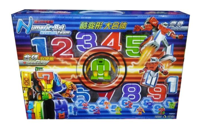 Set Numbers Transformers 10in1