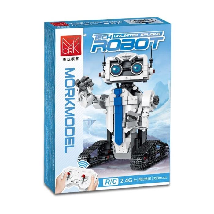 Constructor  Robot - Transformer 3 in 1 on remote control (in a blue tie) , 723 children.