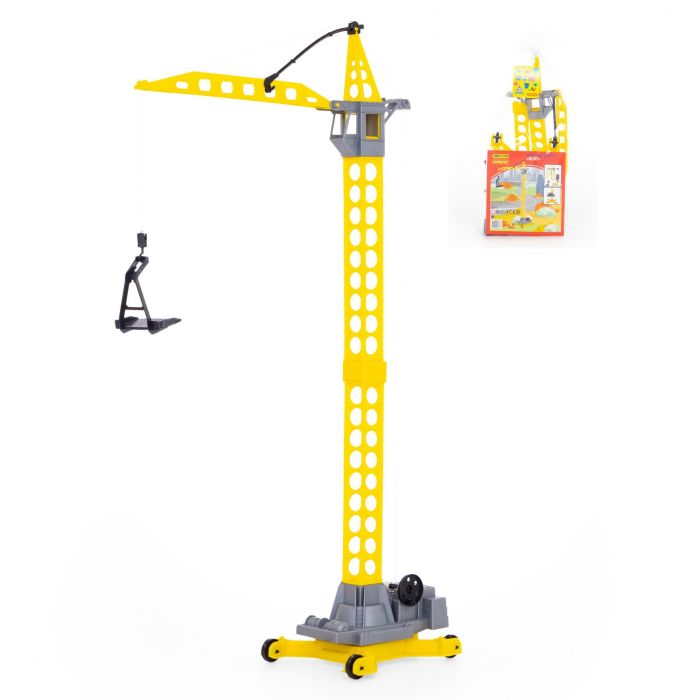 Big tower crane Agat on wheels (in a package)