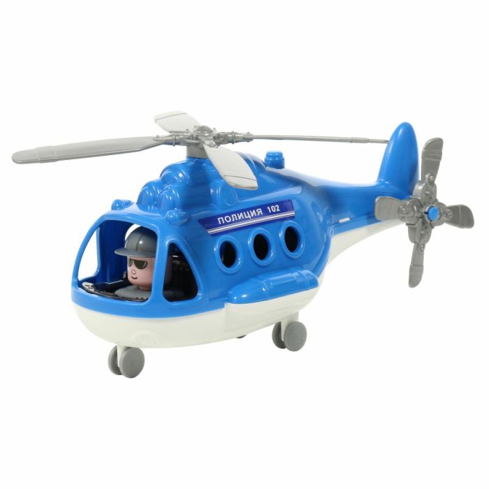 Helicopter - police Alpha (in mesh)