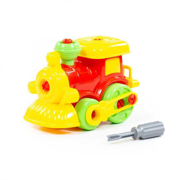 Constructor-transport Steam-train (25 elements) (in a package), Article:77134